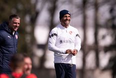 Tevez recibió una gran noticia. Foto: @independiente Tevez recibió una gran noticia. Foto: @independiente