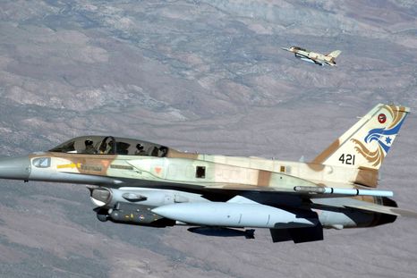 La Fuerza Aérea de Israel atacó decenas de objetivos en Irán. Foto: Wikipedia.