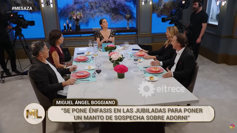Juana Viale cruzó a Miguel Boggiano. Juana Viale cruzó a Miguel Boggiano. 