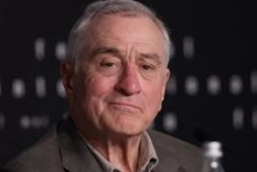 Robert De Niro, desde hace años, juega abiertamente a favor de Joe Biden Foto: EFE