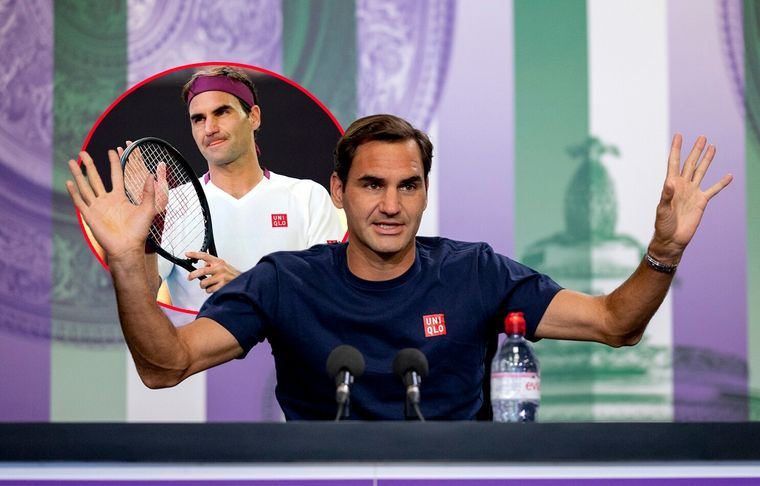 Roger Federer advirtió que el final de su carrera podría ser inminente. El 8 de agosto cumplirá 41 años.