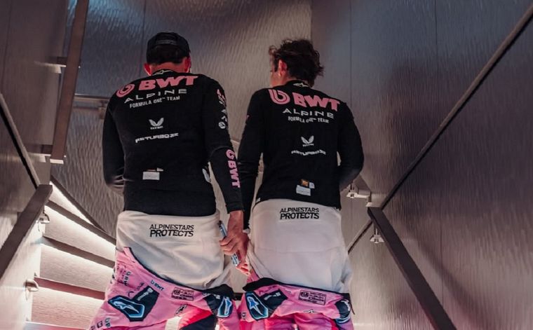 Gasly y Colapinto, compañeros en Alpine, hablaron sobre la polémica en Zandvoort.