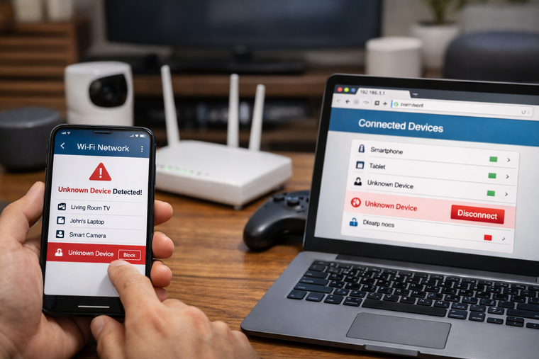 Revisar los dispositivos conectados al WiFi permite detectar intrusos antes de que generen problemas mayores.