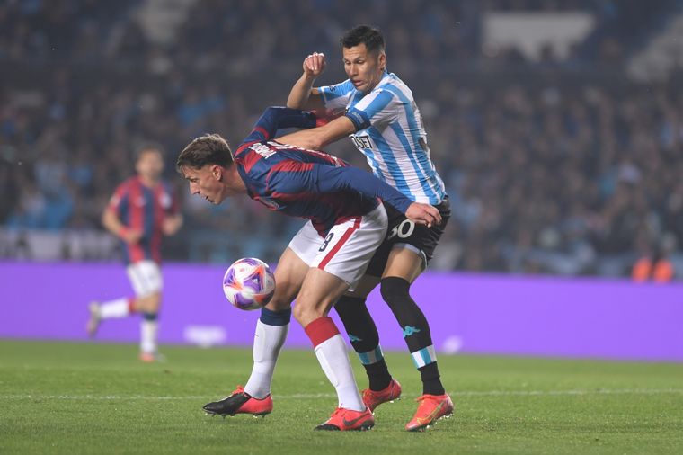 San Lorenzo se lleva un triunfo clave del clásico ante Racing. Foto: Télam