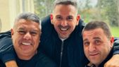 “Chiqui” Tapia junto a Pablo Toviggino y Maxi Levy. “Chiqui” Tapia junto a Pablo Toviggino y Maxi Levy.