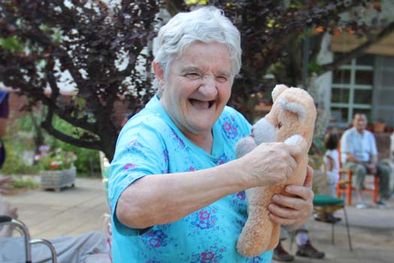 MDZol | Haydeé, bailando con su osito Foto: Maggie Ojcius/ Mediamza.com