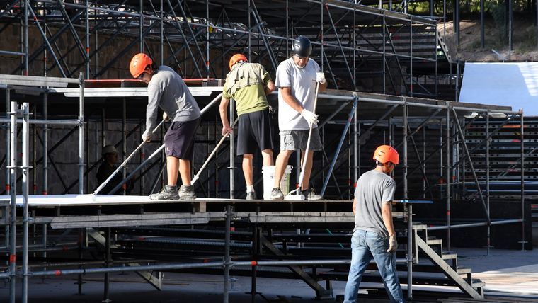 Así se prepara Mendoza para su celebración mayor. Así se prepara Mendoza para su celebración mayor.