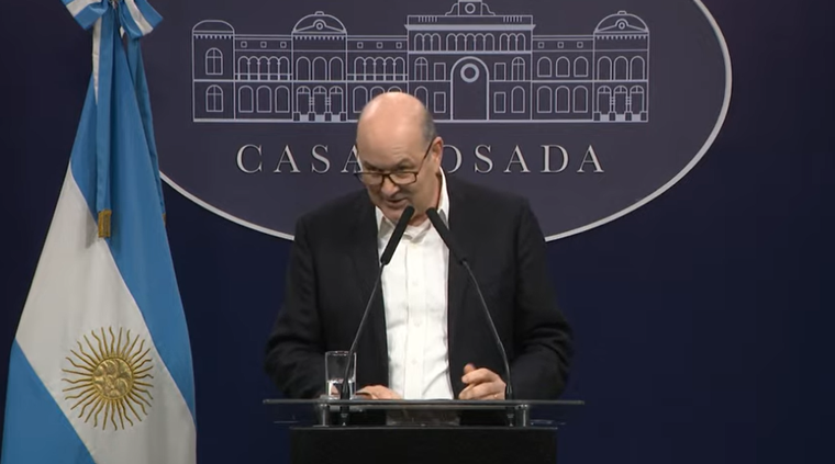 Federico Sturzenegger habló sobre el fin de las facultades delegadas del Gobierno Nacional.