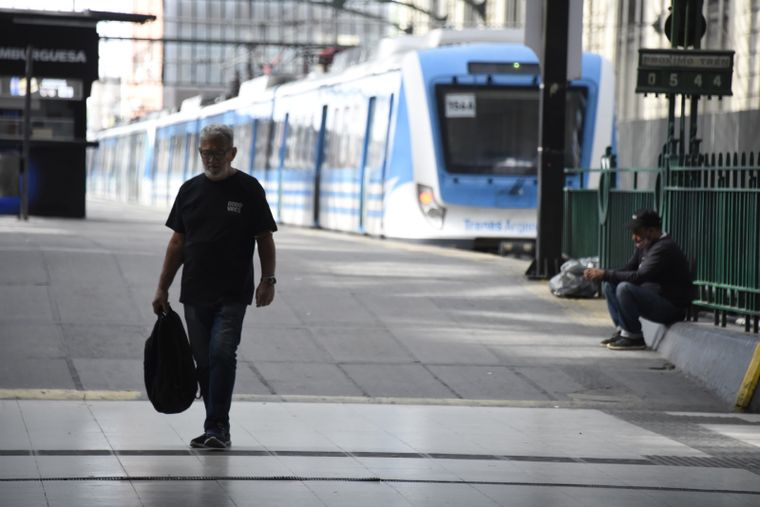 Este jueves no habrá servicio de trenes en el Área Metropolitana de Buenos Aires (AMBA). Foto: Juan Mateo Aberastain/MDZ