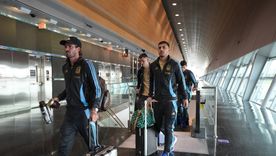 Paredes, Messi y Otamendi son algunos de los adeptos a esta famosa marca Foto: X / Selección Argentina