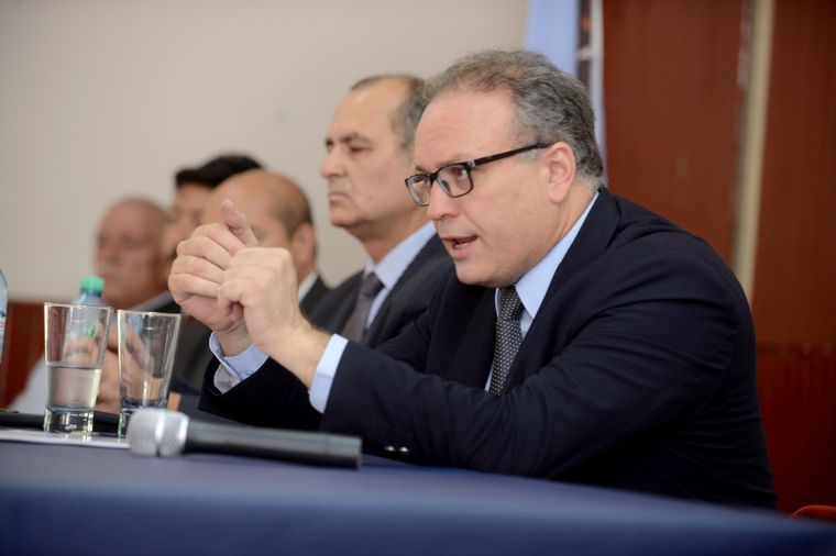 El exministro de Seguridad Gianni Venier Foto: Prensa Gobierno de Mendoza