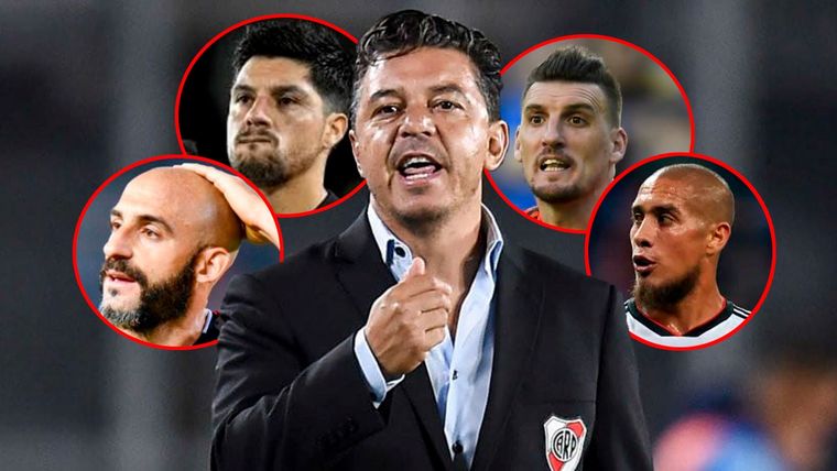 Gallardo y una dura frase para los referentes de River.