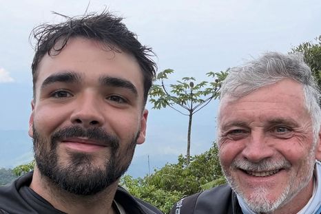 En diálogo con MDZ, reveló su odisea por Centroamérica y el imprevisto mecánico que casi lo deja afuera. En diálogo con MDZ, reveló su odisea por Centroamérica y el imprevisto mecánico que casi lo deja afuera.