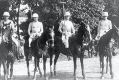 Equipo olímpico argentino de polo en 1924 Foto: COA Equipo olímpico argentino de polo en 1924 Foto: COA