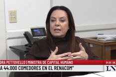 Sandra Pettovello, ministra de Capital Humano, defendió la gestión libertaria y cruzó al kirchnerismo.