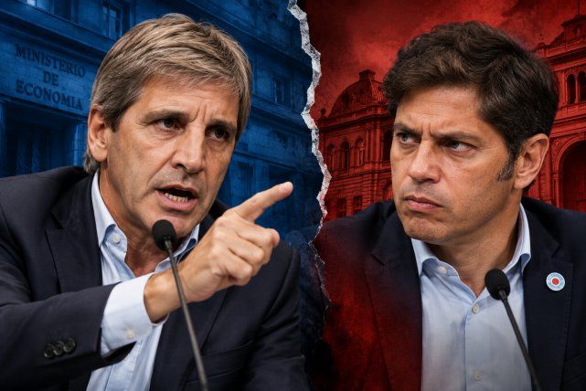 Luis Caputo acusó de anticristo al gobernador de PBA.