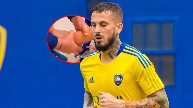 Benedetto y un posteo que disipa los rumores sobre su lesión.