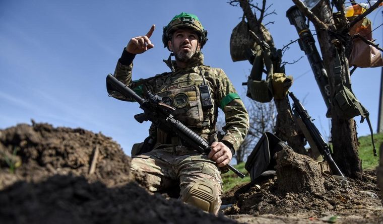 Las tropas de Ucrania otra vez atacaron Rusia con sus flotas de drones. Foto: Efe.