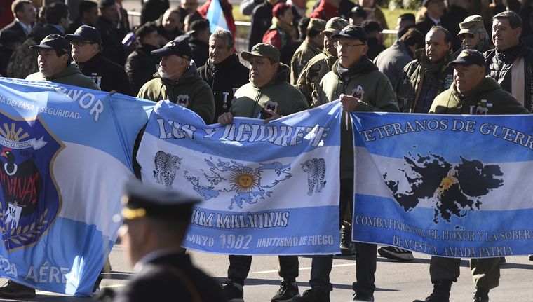 7.000 efectivos participaron del desfile militar. Foto: Juan Mateo Aberastain/MDZ
