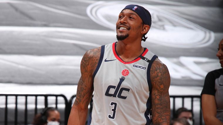 Bradley Beal, el hombre récord de la NBA. Foto: NBA.com
