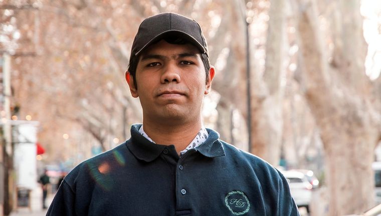 Ezequiel Ponce, el hombre detrás de los enlaces. Foto: Santiago Tagua/MDZ