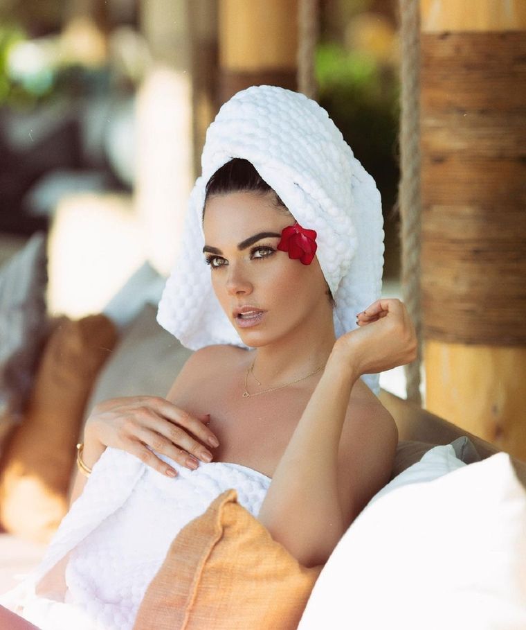 Livia Brito es la protagonista de la telenovela Mujer de nadie