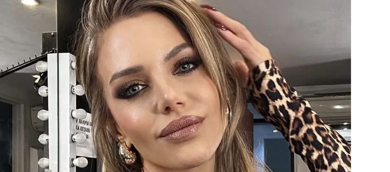 La última fotografía de la esposa de Demichelis rubia Foto: @evangelinaanderson