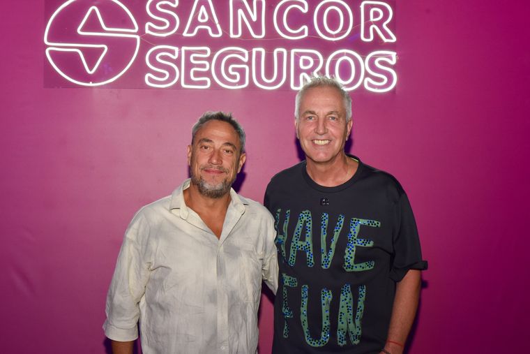 Fede Hoffmann y Marley. Fede Hoffmann y Marley.