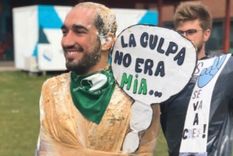 Tomás Vidal y el repudiable festejo que se hizo viral.