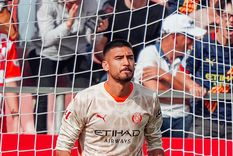 Gazzaniga fue el héroe de la tarde para el Girona. Foto: @GironaFC Gazzaniga fue el héroe de la tarde para el Girona. Foto: @GironaFC