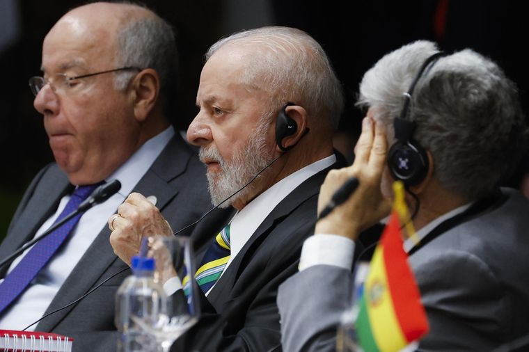 Lula da Silva durante una reunión de la cumbre de jefes de estado del Mercosur. Foto: EFE Lula da Silva durante una reunión de la cumbre de jefes de estado del Mercosur. Foto: EFE