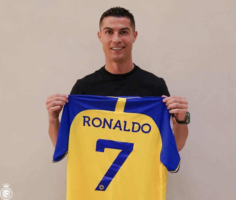 Cristiano Ronaldo es nuevo jugador del Al Nassr. Foto: @AlNassrFC.