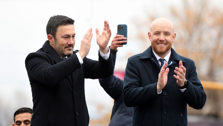 Luis Petri y Esteban Allasino del PRO.