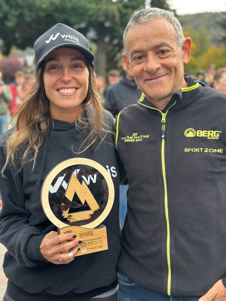 Eugenia Gabrielli tuvo una destacada actuación y obtuvo el primer lugar en Patagonia Run.