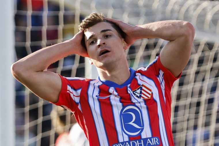 El Atlético no pudo en su visita al Leganés. Foto: EFE