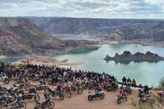 El embase Los Reyunos en San Rafael, Mendoza. Foto: Juan Beve