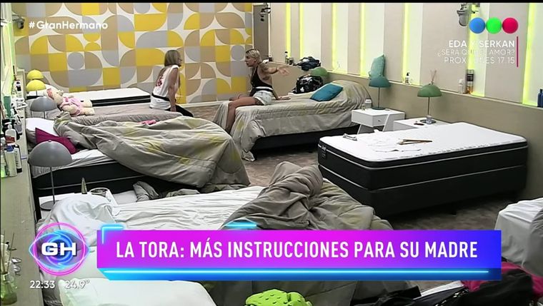 La participante no tendría una buena relación con su mamá. Foto: Captura de pantalla.