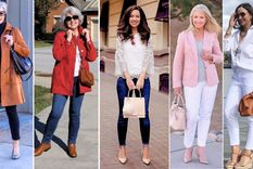 Looks sencillos y a la moda.