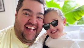 Dario Barassi y su hija Emilia Foto: @dariobarassi