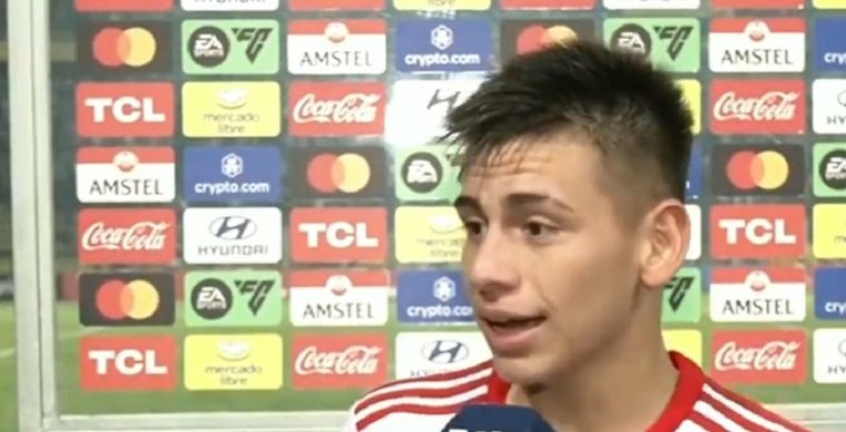 El juvenil fue suplente, sumó minutos y le cambió la cara al equipo desde su ingreso.