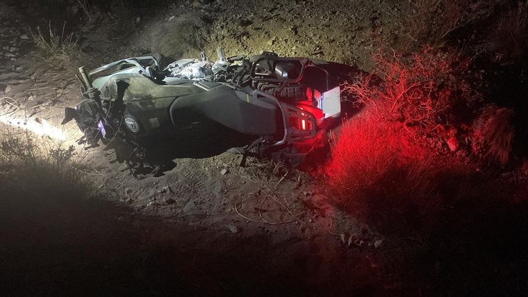 El hombre falleció en el lugar Foto: Prensa Ministerio de Seguridad