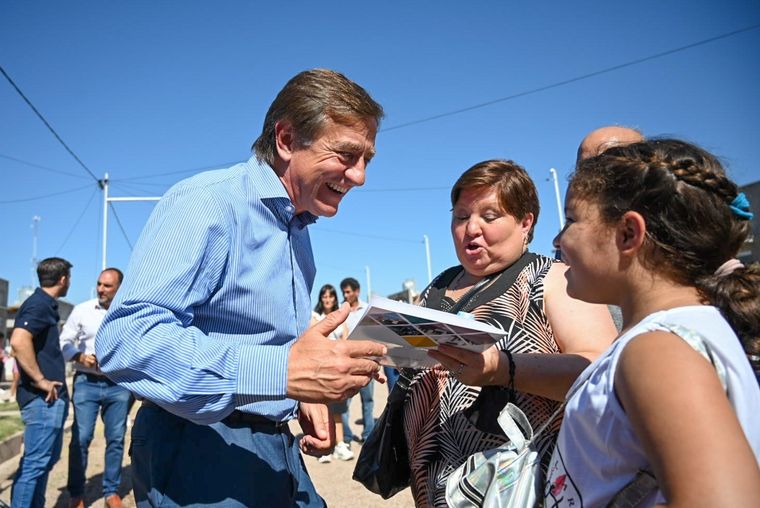 Rodolfo Suarez vuelve a la actividad. Foto: Prensa Mendoza