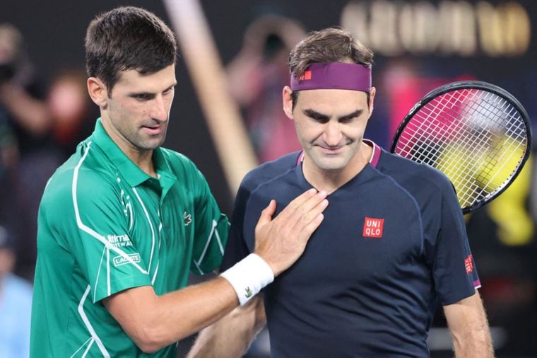 Djokovic le pide una función más a Federer. Foto: ATP Tour