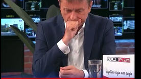El ministro sufrió un ACV en medio de una entrevista. 