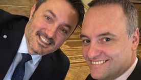 Luis Petri publicó una foto junto a Manuel Adorni en su cuenta de X Foto: X/@luispetri