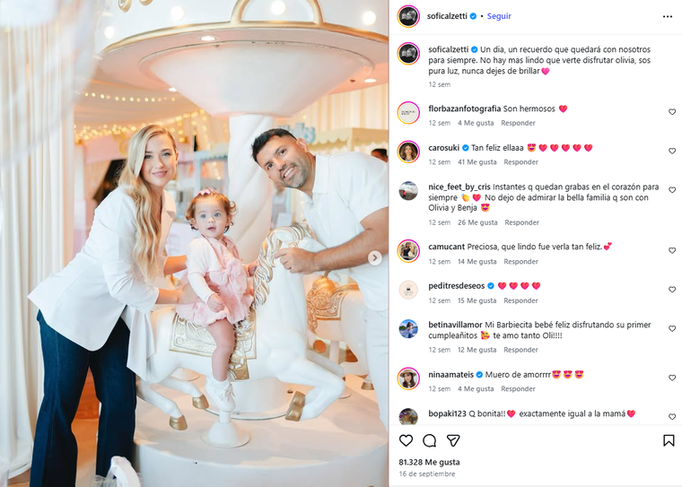 Una prueba en redes. Créditos: Instagram Una prueba en redes. Créditos: Instagram