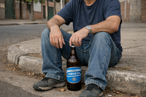El presunto abusador fue denunciado por un vecino, con el que discutió mientras tomaba a una cerveza a varias cuadras de su domicilio. (Imagen ilustrativa)