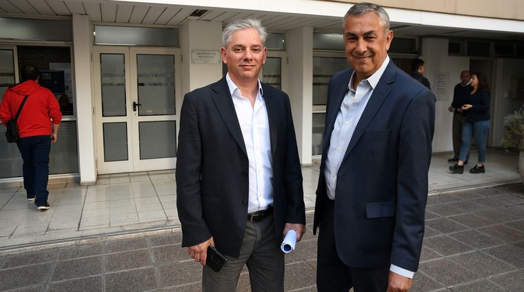 Vaquié y Guiñazú defendieron el acuerdo ante legisladores provinciales Foto: ALF PONCE MERCADO / MDZ