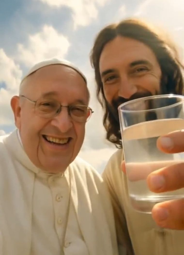 Las creaciones con IA que son virales. Foto: Captura de video