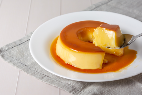 Una receta de flan con un truco particular. Una receta de flan con un truco particular.